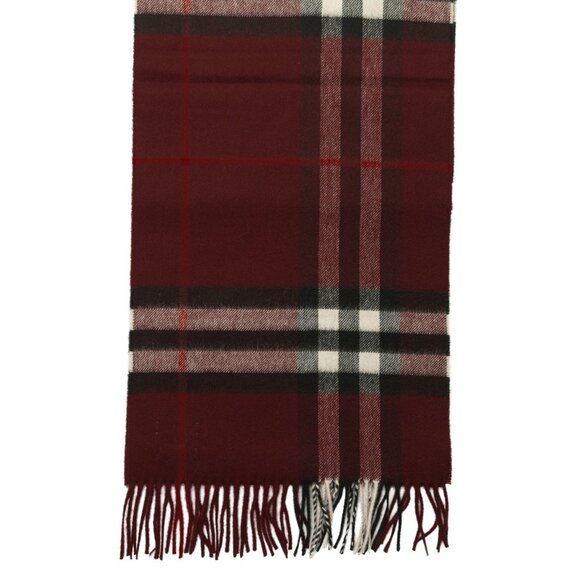 Burberry Check Scarf DEFAULT UNI Men - Picture 1 of 2